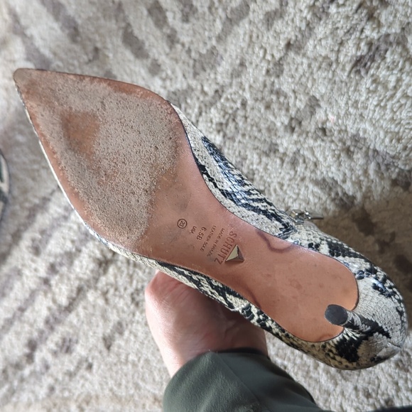 Schultz faux snake skin boots - Picture 2 of 4